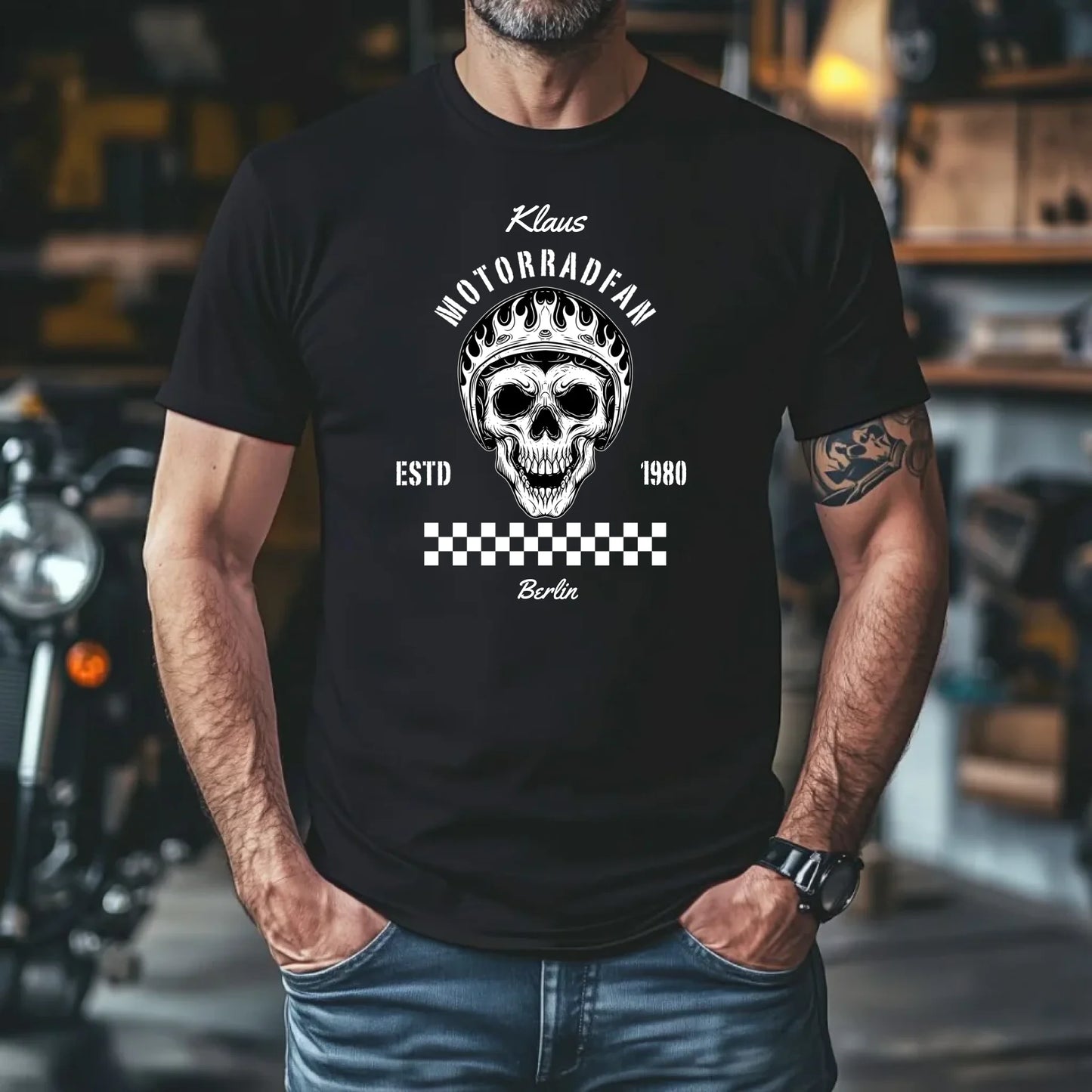 Herren T-Shirt Mockups
