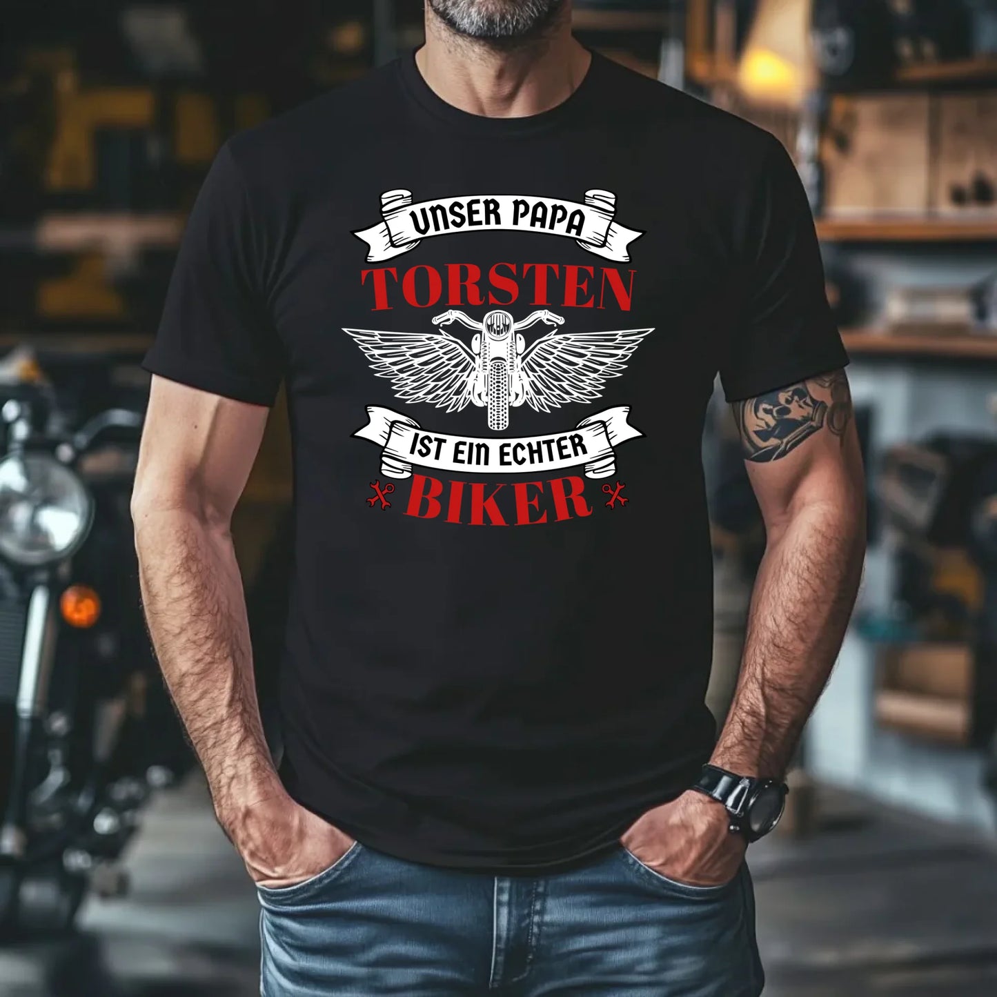 Herren T-Shirt Mockups