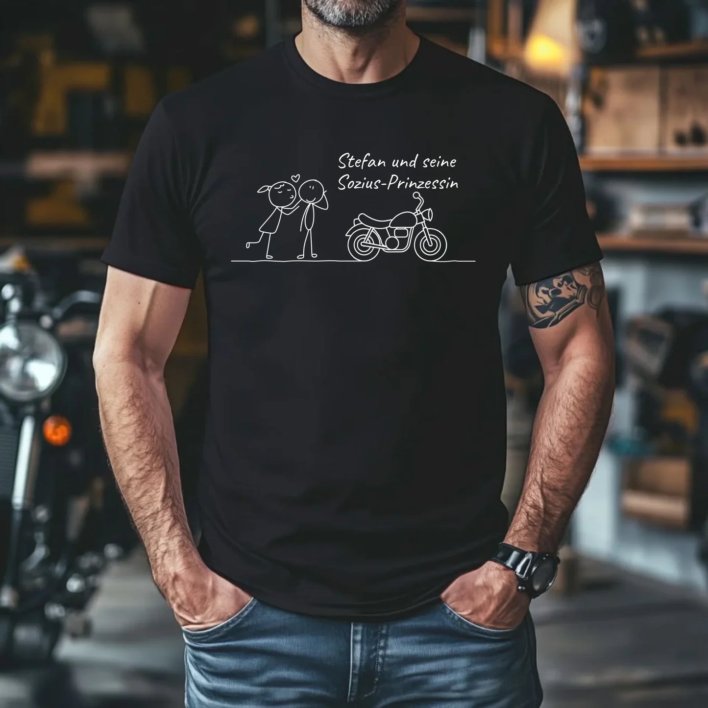 Herren T-Shirt Mockups