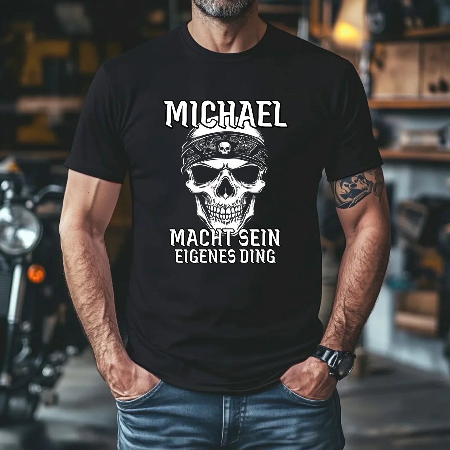 Herren T-Shirt Mockups