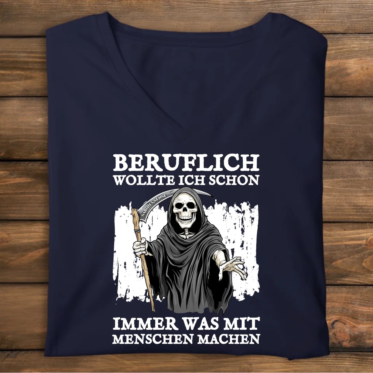 V-Ausschnitt Damen Mockups Teeinblue (5)