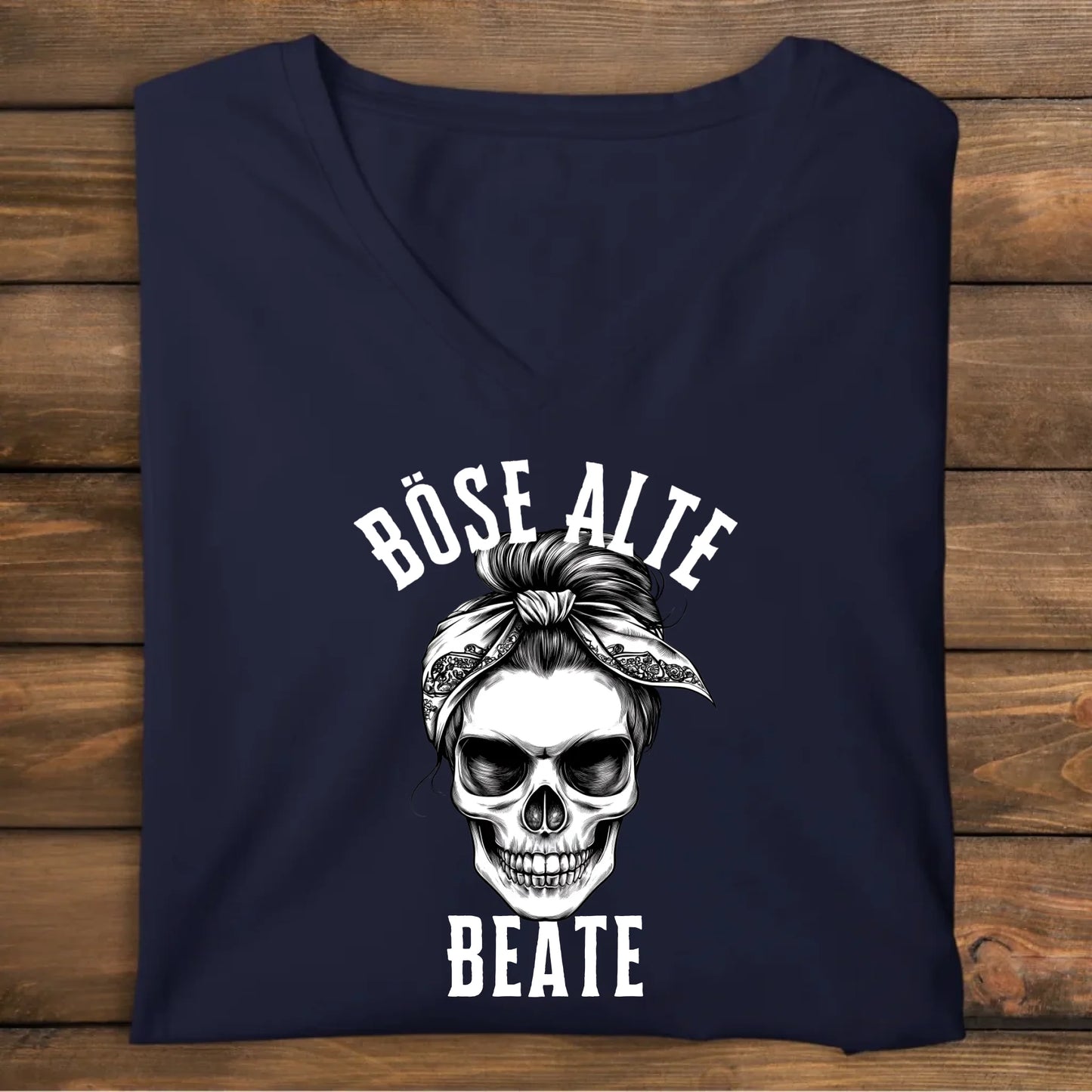 V-Ausschnitt Damen Mockups Teeinblue (5)