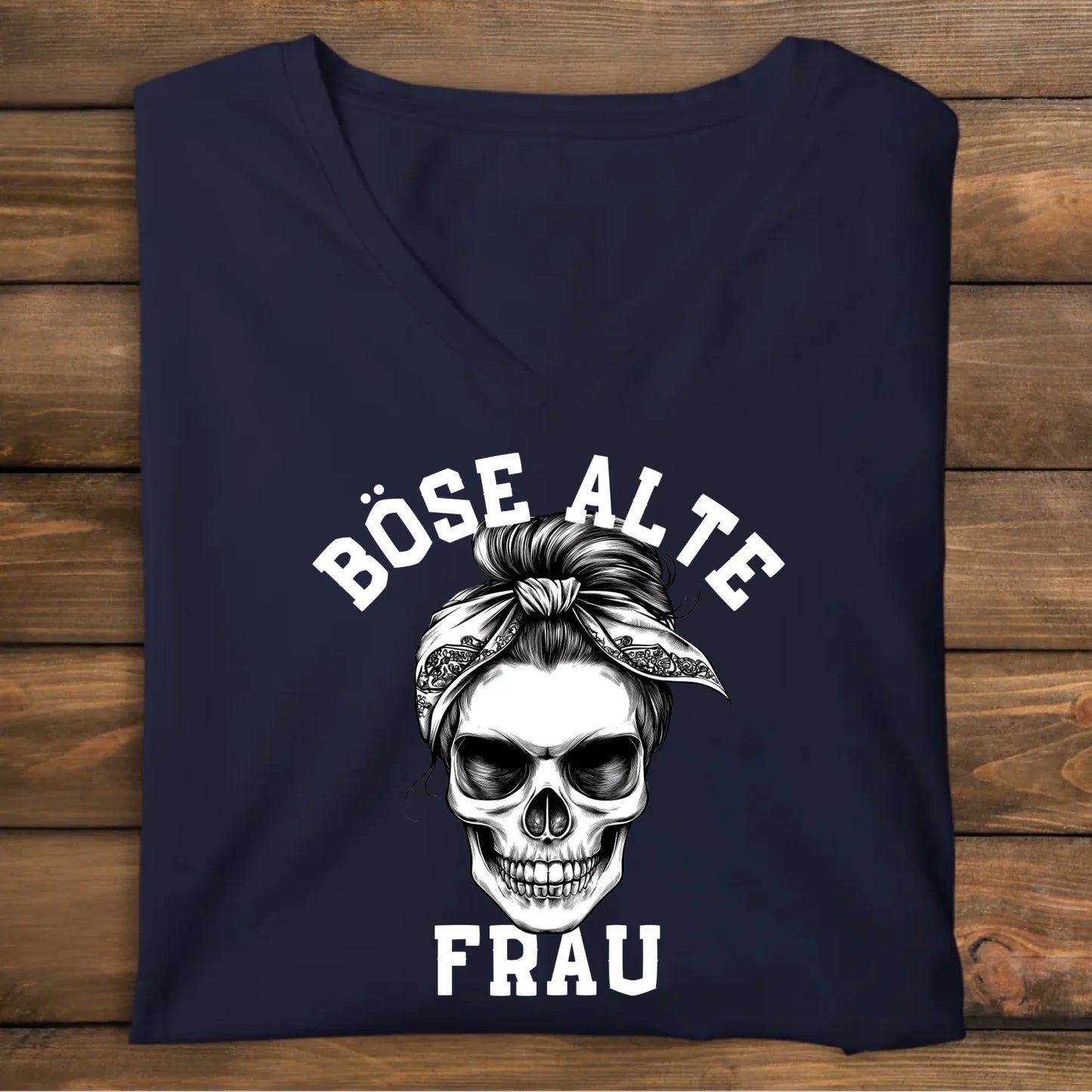 V-Ausschnitt Damen Mockups Teeinblue (5)