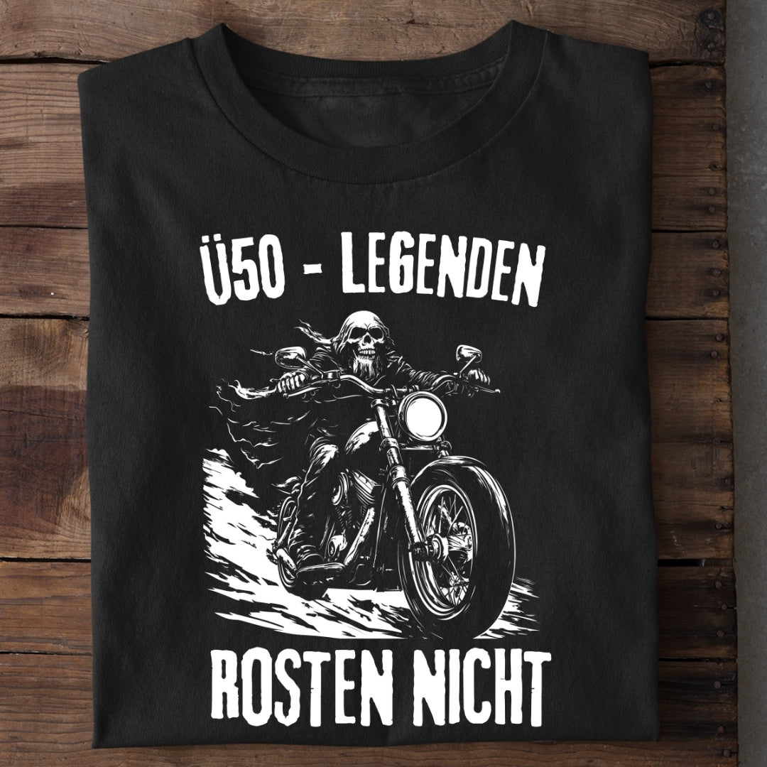 Ü50 - Legenden rosten nicht - T-Shirt