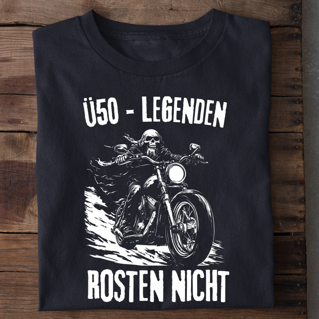 Ü50 - Legenden rosten nicht - T-Shirt