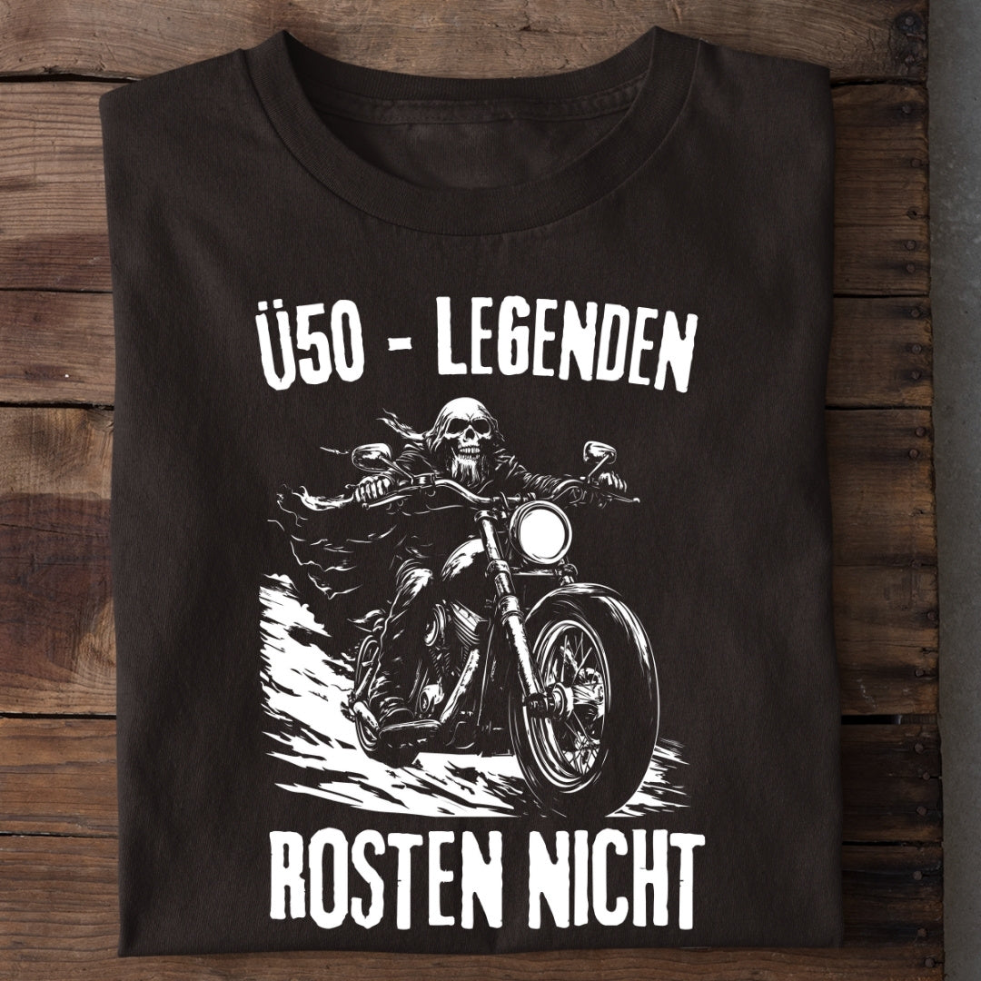Ü50 - Legenden rosten nicht - T-Shirt