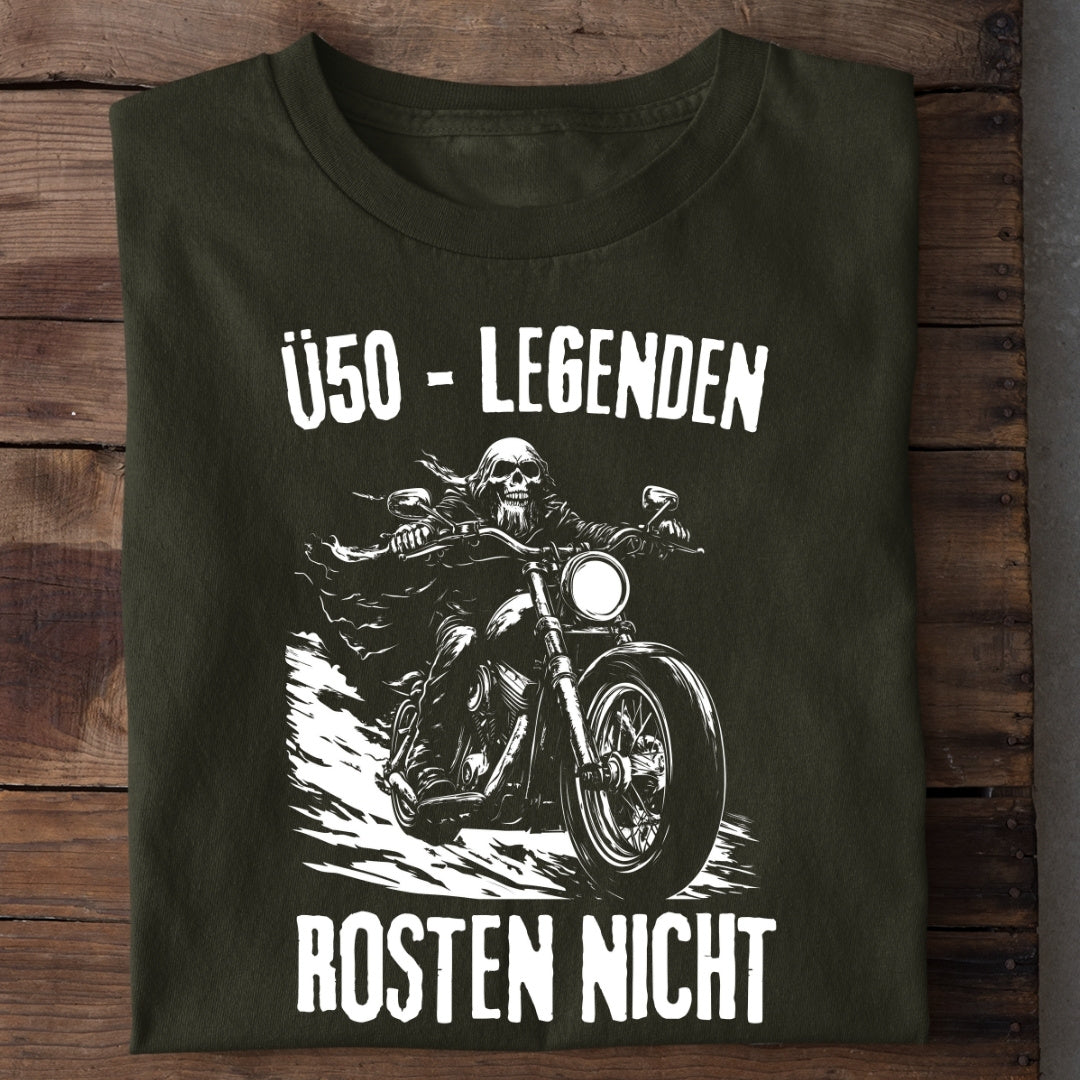 Ü50 - Legenden rosten nicht - T-Shirt