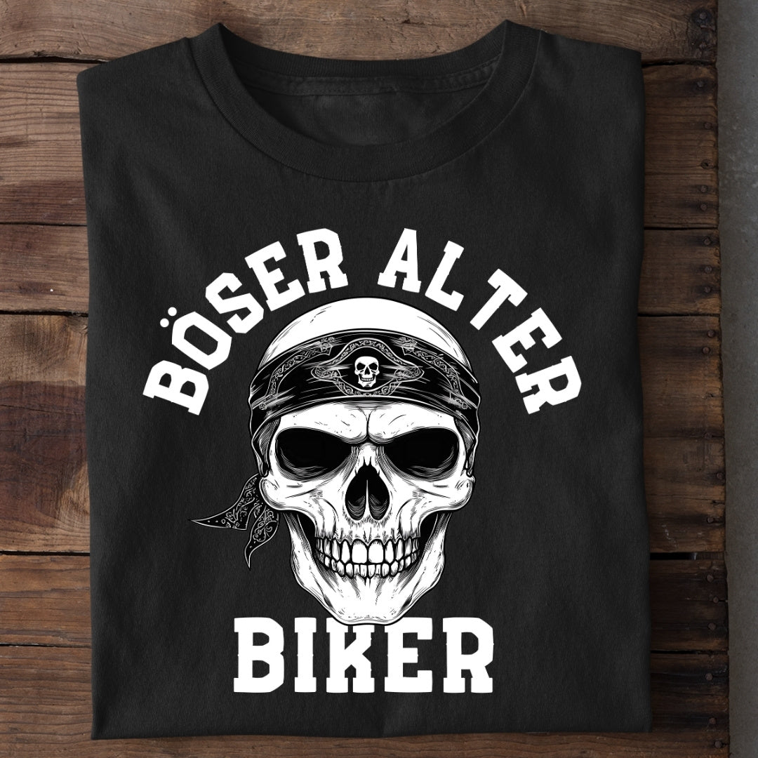 Böser alter Biker - T-Shirt