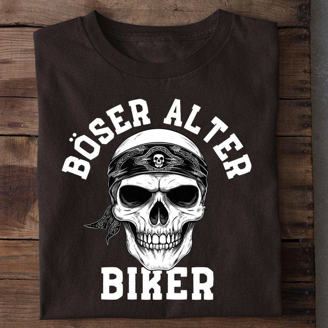 Böser alter Biker - T-Shirt
