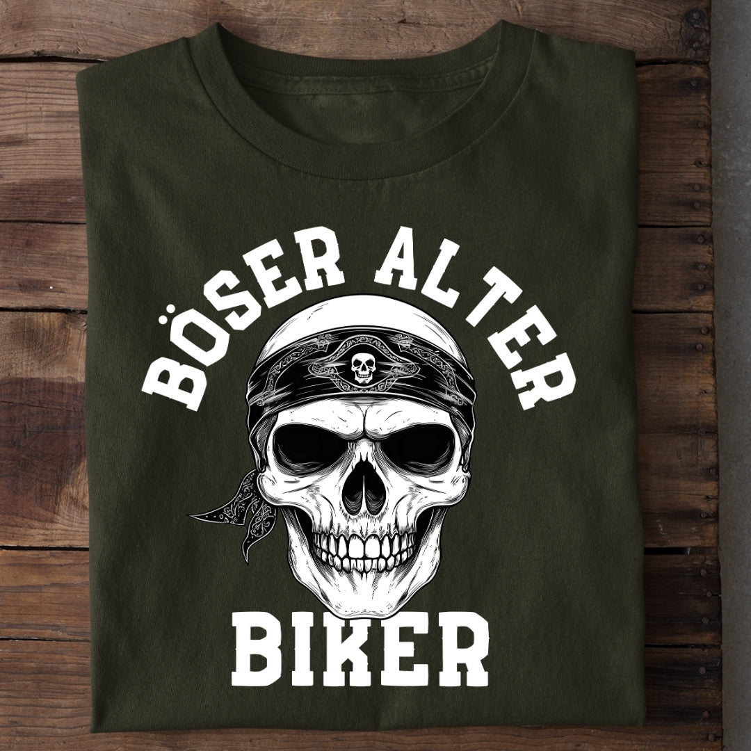 Böser alter Biker - T-Shirt