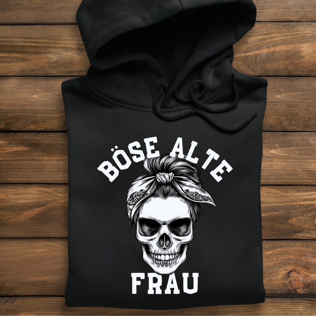 Böse alte Frau - Damen Hoodie