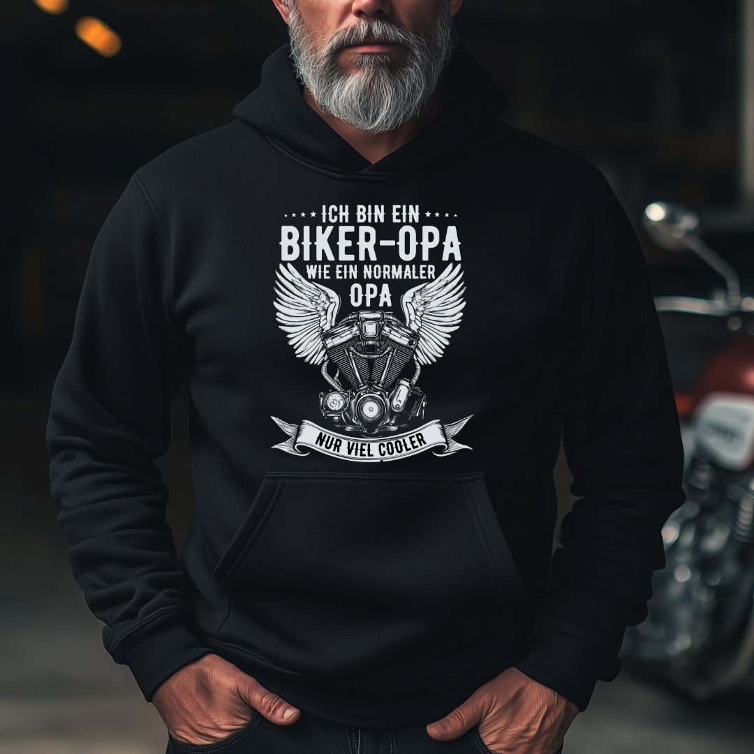 Biker-Opa - Hoodie