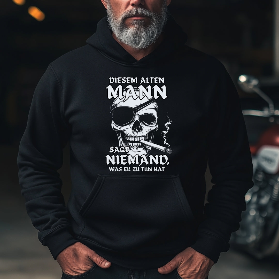Rebellischer alter Mann - Hoodie