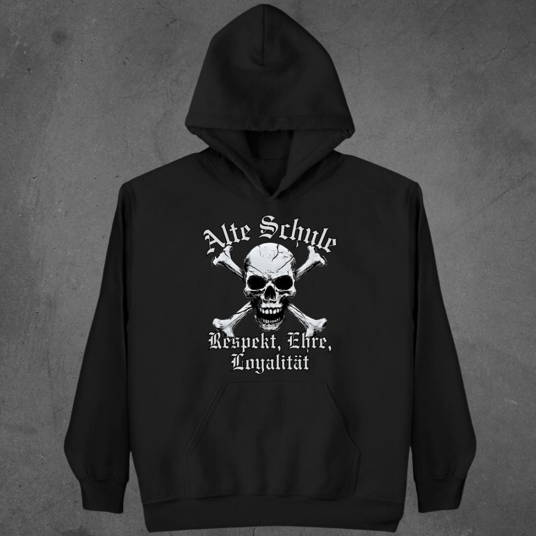 Alte Schule - Respekt, Ehre, Loyalität - Hoodie