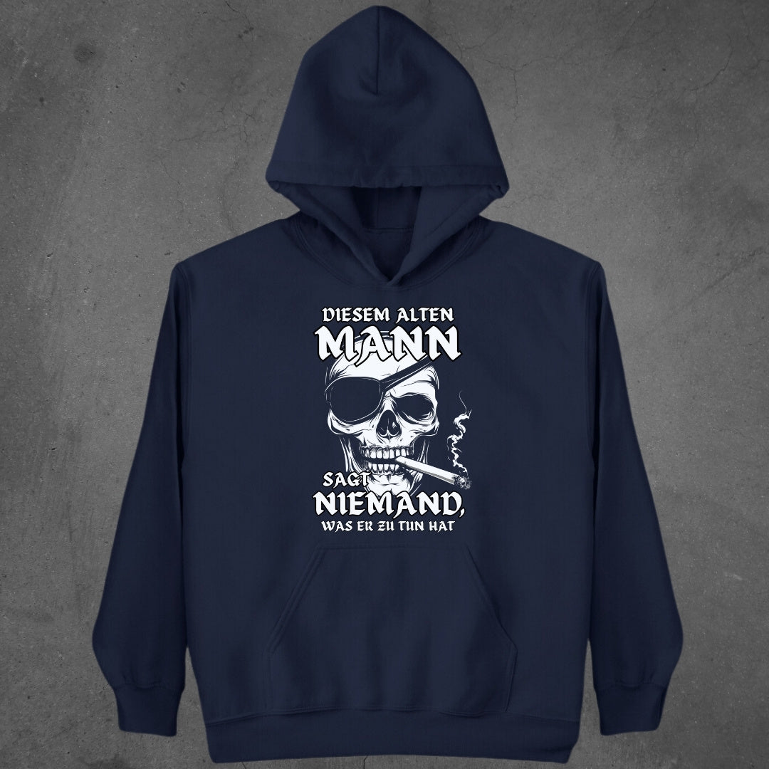 Rebellischer alter Mann - Hoodie