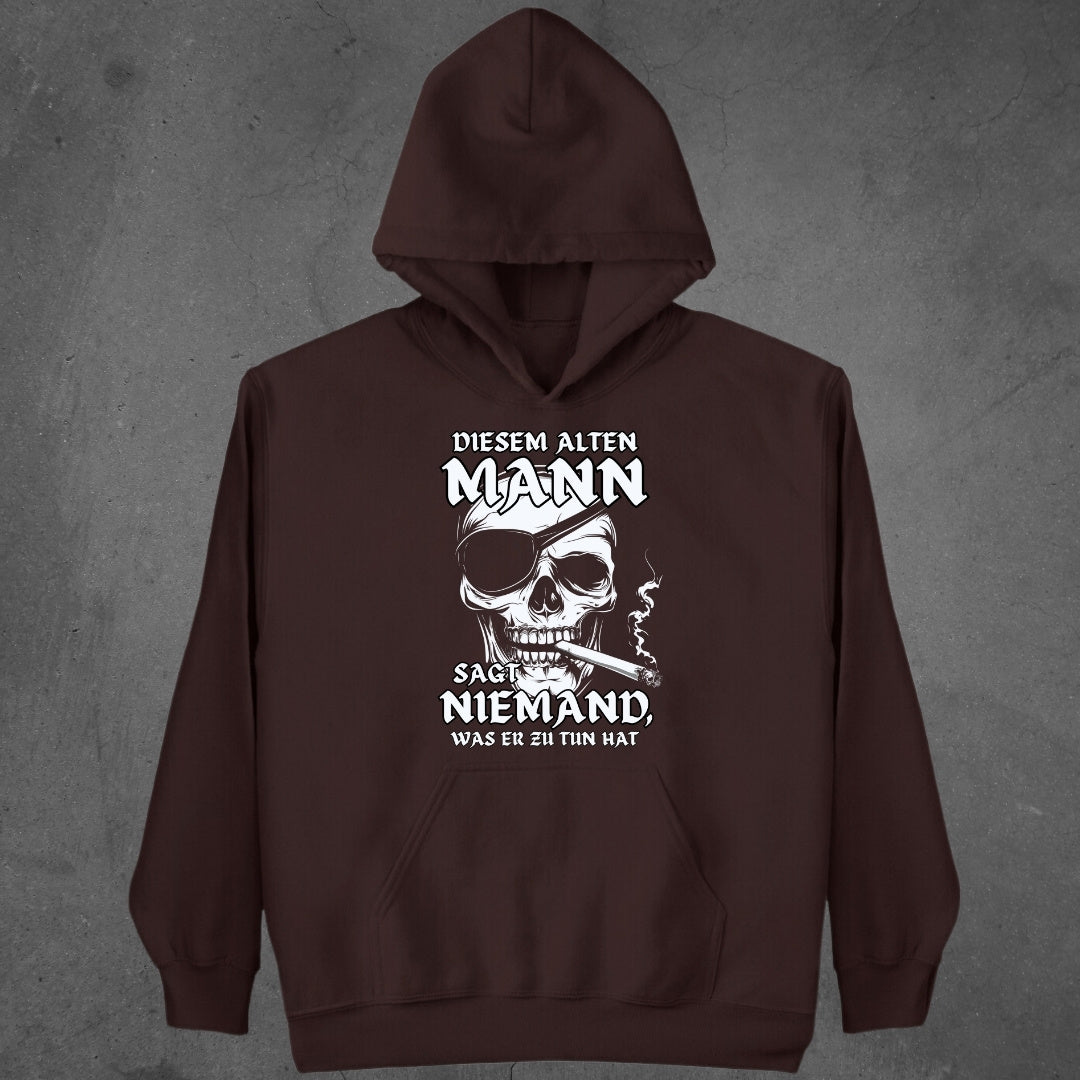 Rebellischer alter Mann - Hoodie