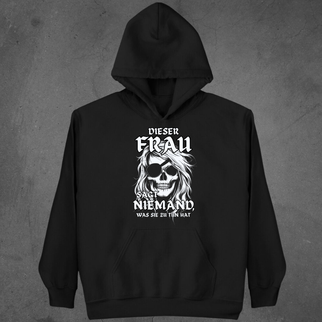 Rebellische Frau V.2 - Damen Hoodie (Unisex-Schnitt)