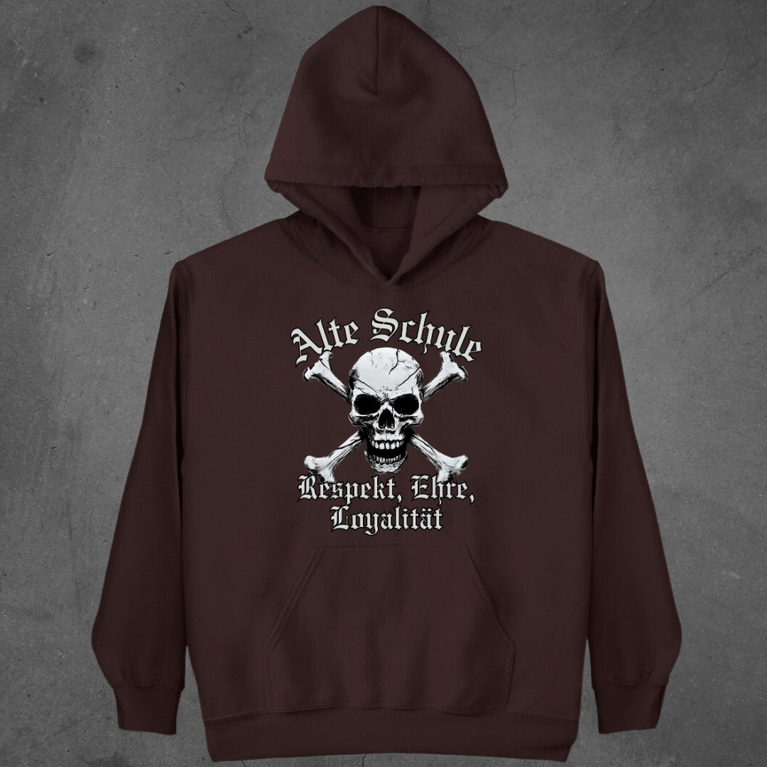 Alte Schule - Respekt, Ehre, Loyalität - Hoodie