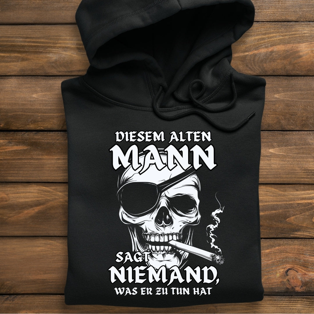 Rebellischer alter Mann - Hoodie