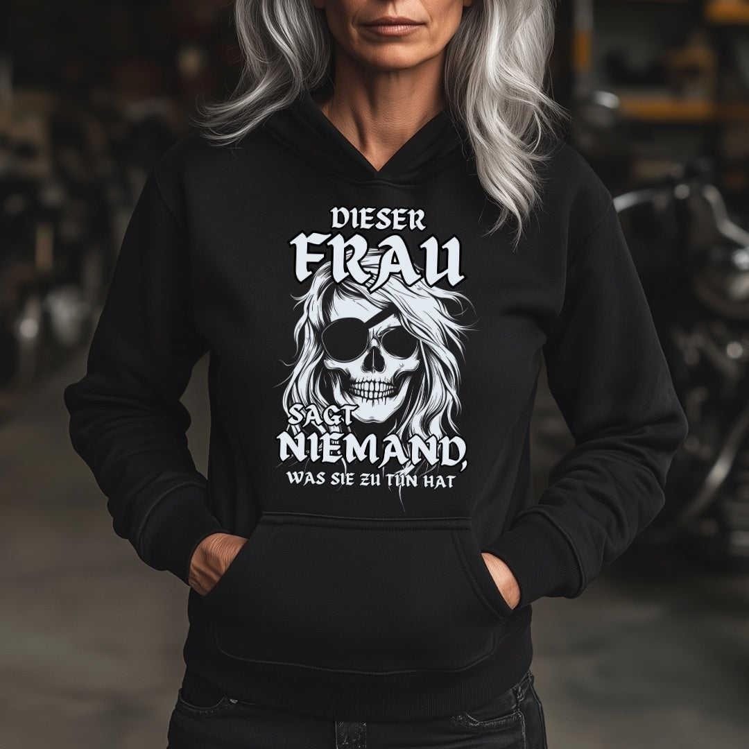 Rebellische Frau V.2 - Damen Hoodie (Unisex-Schnitt)