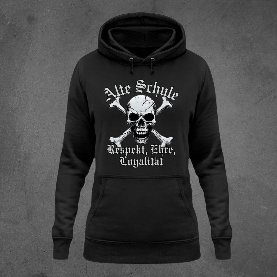 Alte Schule - Respekt, Ehre, Loyalität - Damen Hoodie