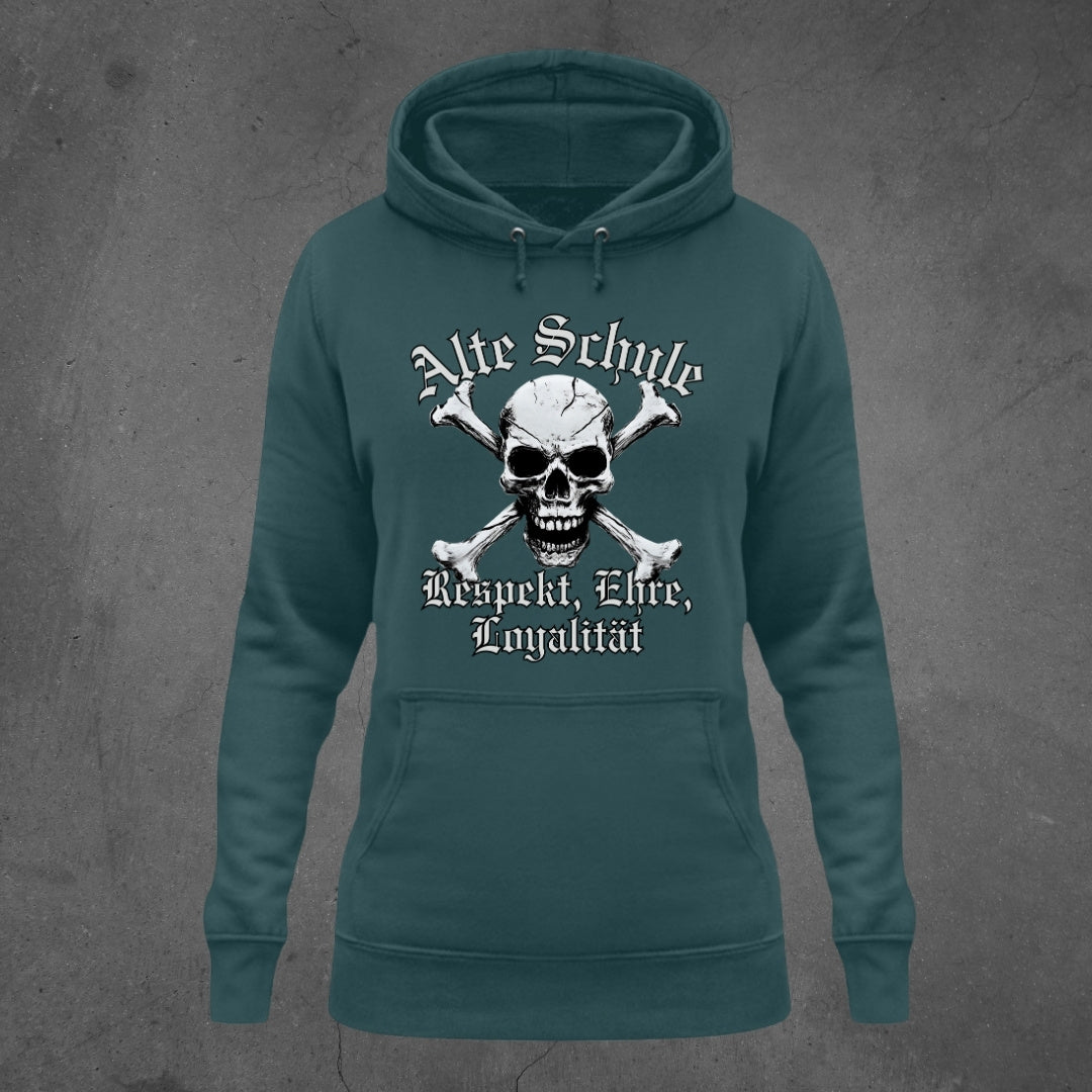 Alte Schule - Respekt, Ehre, Loyalität - Damen Hoodie