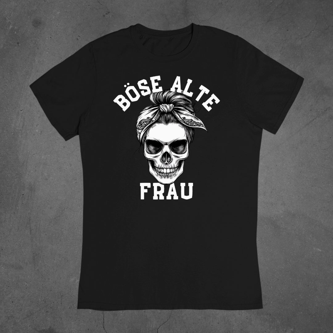 Böse alte Frau - Damen T-Shirt