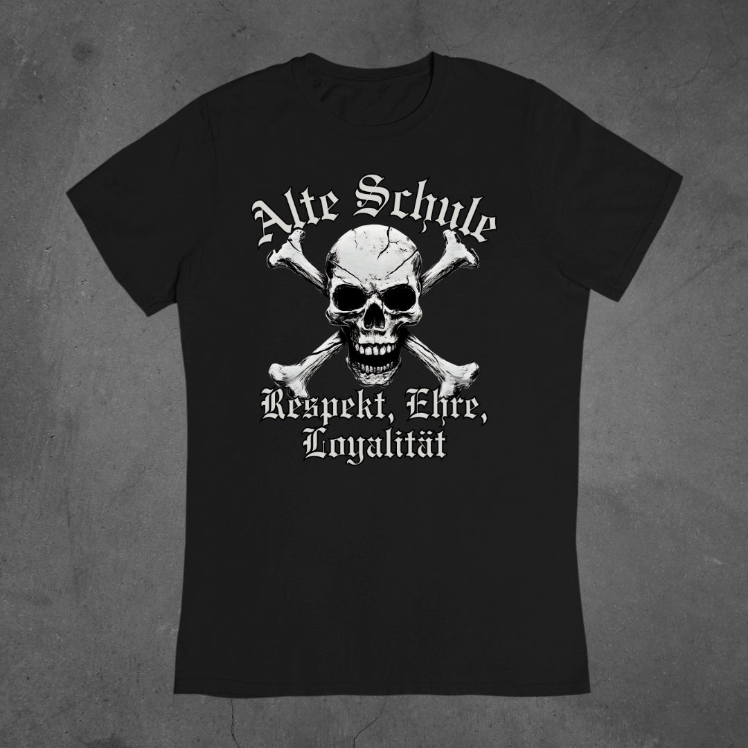 Alte Schule - Respekt, Ehre, Loyalität - Damen T-Shirt