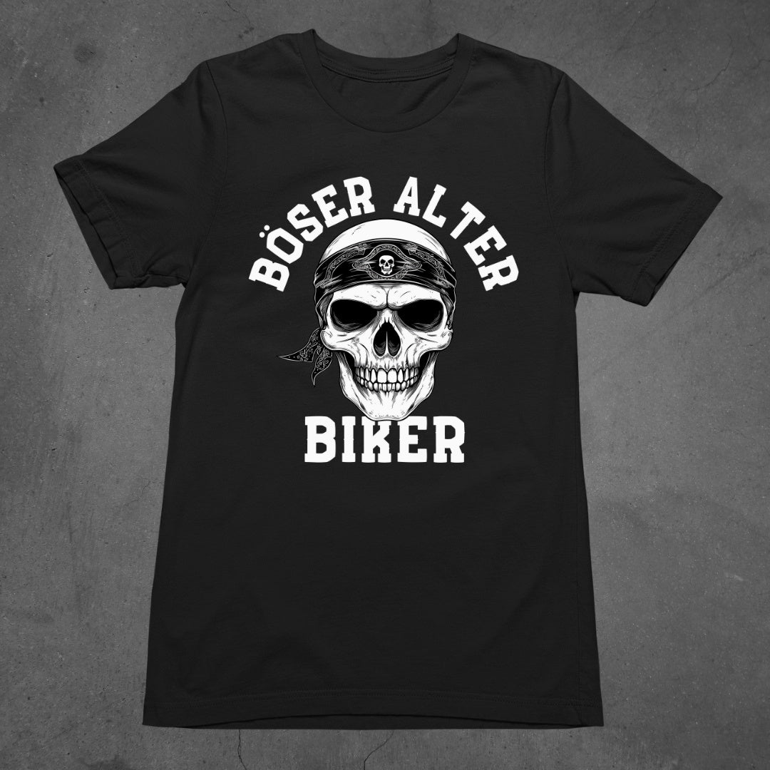 Böser alter Biker - T-Shirt