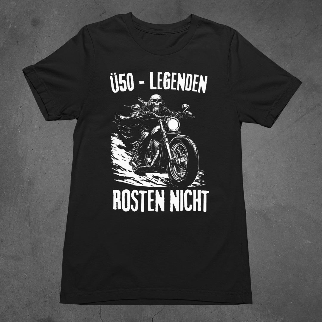 Ü50 - Legenden rosten nicht - T-Shirt