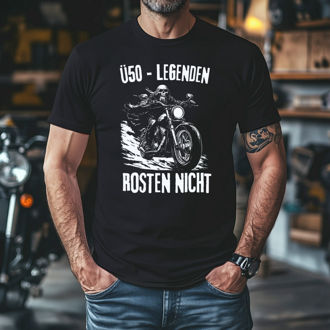 Ü50 - Legenden rosten nicht - T-Shirt