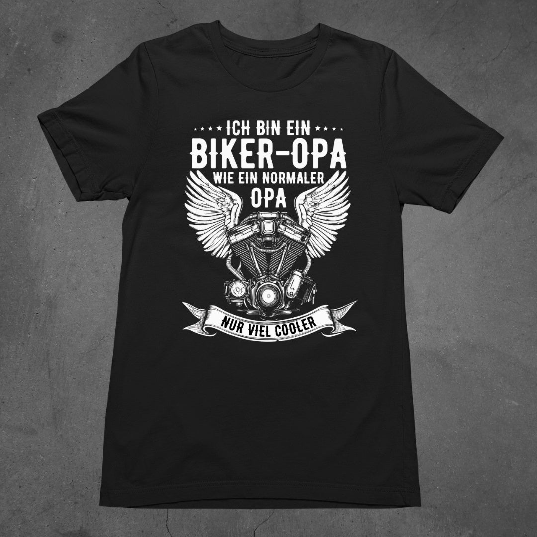 Biker-Opa - T-Shirt