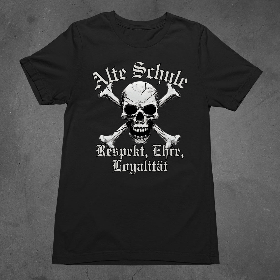 Alte Schule - Respekt, Ehre, Loyalität - T-Shirt