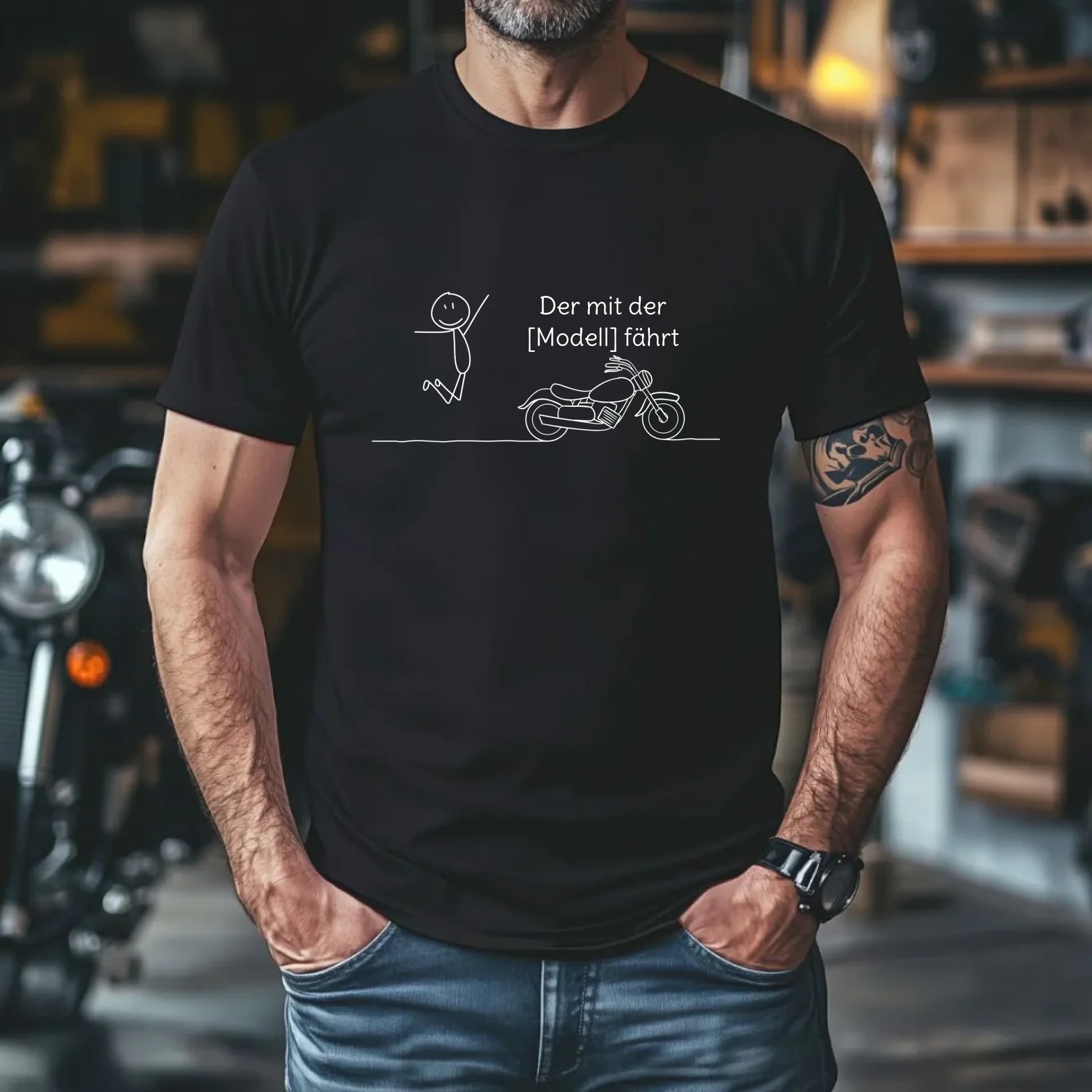 Herren T-Shirt Mockups