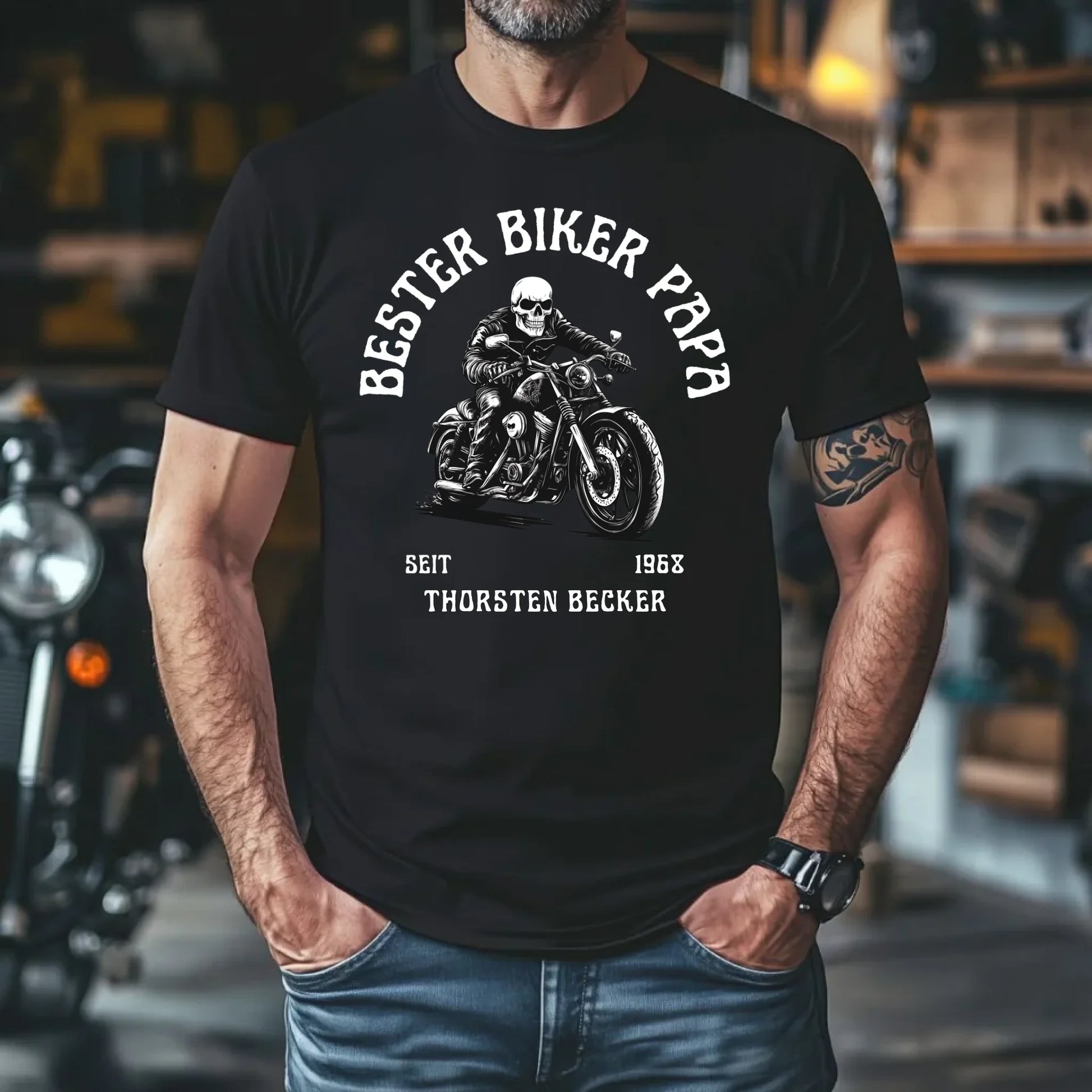 Herren T-Shirt Mockups
